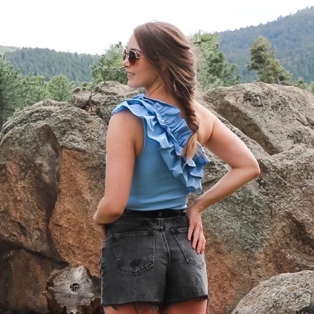 Express Black Shorts - Picture 8 of 10